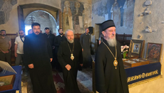 Митрополит Аристарх посетио Милешеву