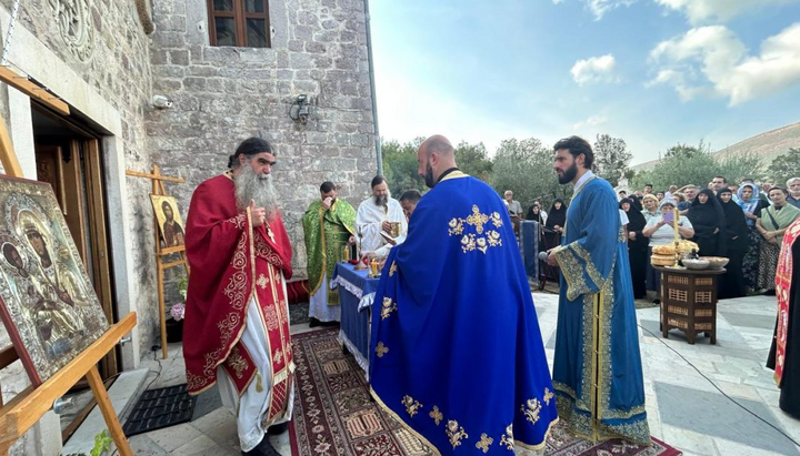 Литургија за Малу Госпојину у манастиру Подластве. Фото: МЦП/О.Б.