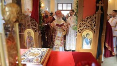 Освештан храм у Заваиту
