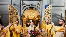 Митрополит Лукијан служио Литургију у Сентандреји