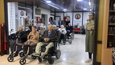Литургија и милосрдна посета Дому за старе на Бежанијској коси