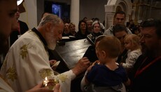 Света тајна Јелеосвећења крај моштију Свете Анастасије у Краљеву