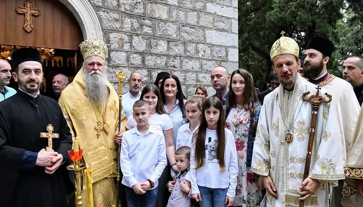 Празник Светог Стефана Штиљановића у Бечићима. Фото: Митрополија црногорско-приморска