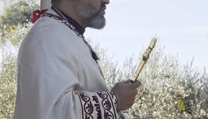 Свештеник Мијајло Бацковић. Фото: Митрополија црногорско-приморска