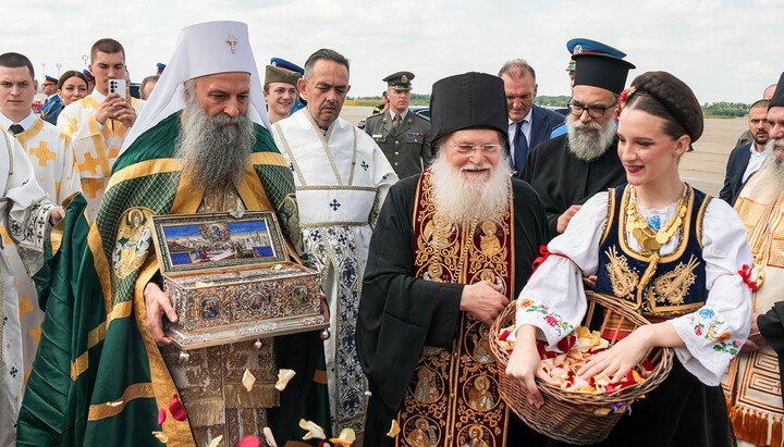 Дочек Појаса Пресвете Богородице у Београду. Фото: СПЦ