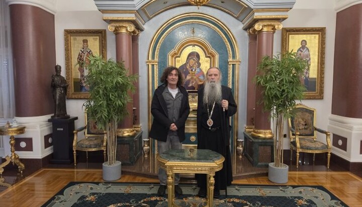 МИТРОПОЛИТ ФОТИЈЕ ОДРЖАО РАДНИ САСТАНАК СА ДИРЕКТОРОМ ПОКРАЈИНСКОГ ЗАВОДА ЗА ЗАШТИТУ СПОМЕНИКА КУЛТУРЕ. Фото: Епархија зворничко-тузланска