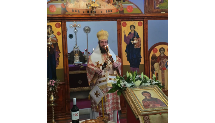 Литургијски прослављена Света Петка у Даблину. Фото: Епархија великобританско-ирска