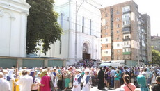 10 thousand believers came out for Cross Procession-2016 in Odessa (VIDEO)