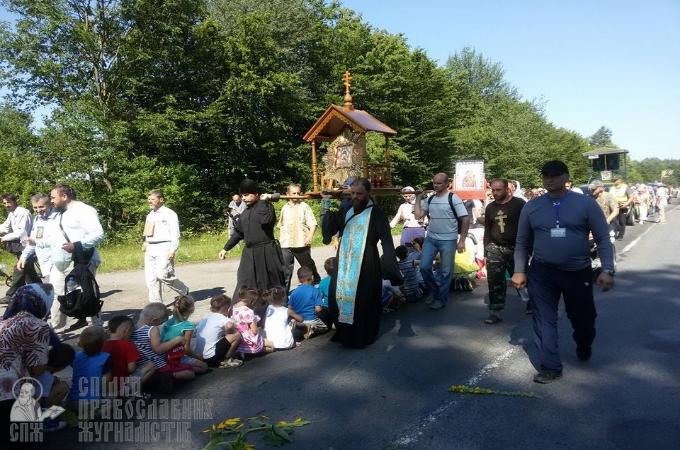 Believers fix first miracles of Cross procession – 2016