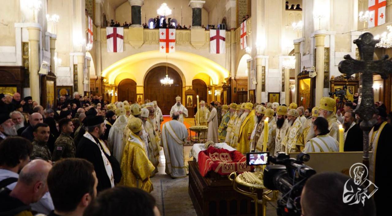 Сахрана Патријарха грузијског Илије II — директан пренос фото 4