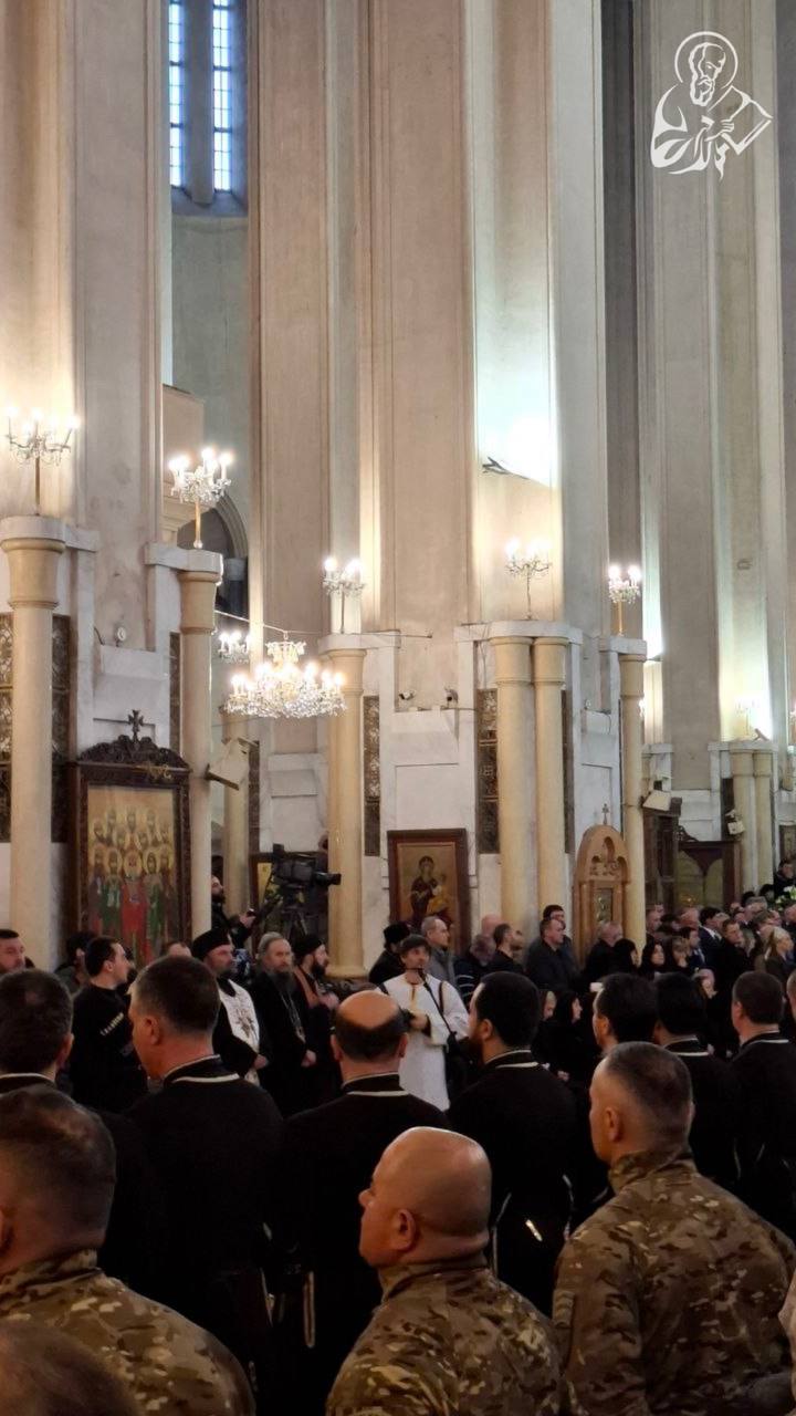 Сахрана Патријарха грузијског Илије II — директан пренос фото 2