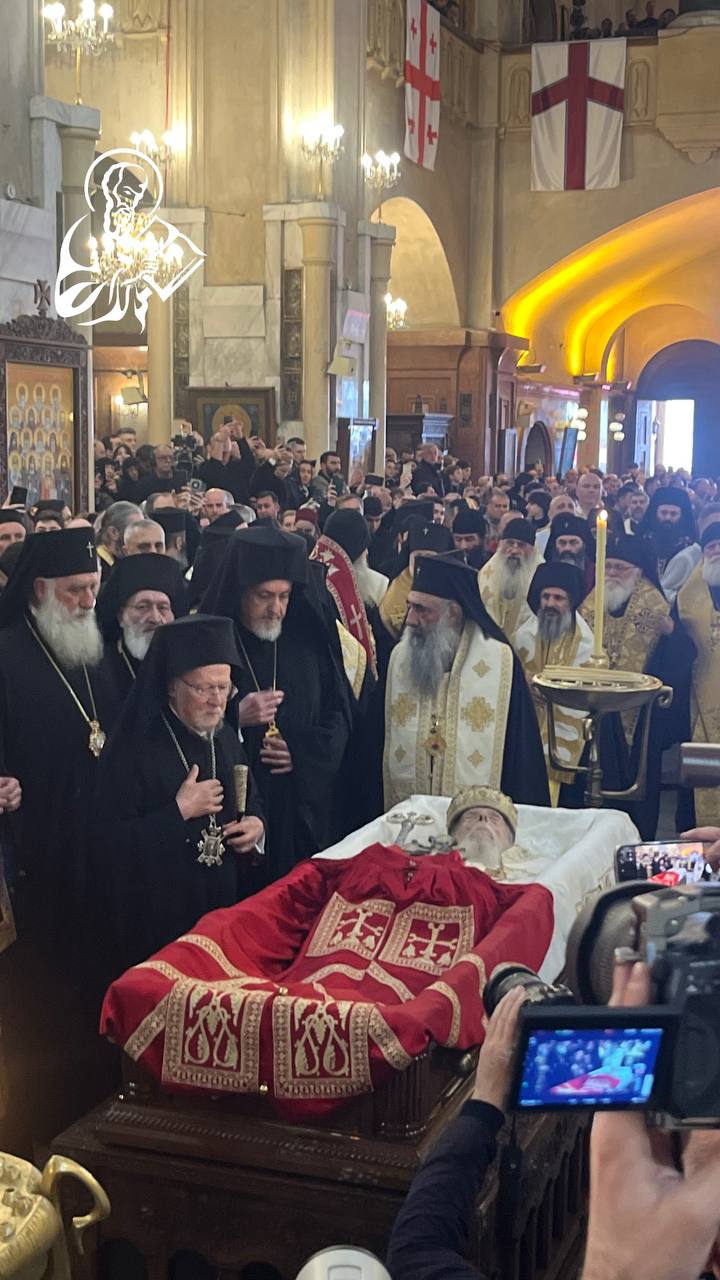 Сахрана Патријарха грузијског Илије II — директан пренос фото 30