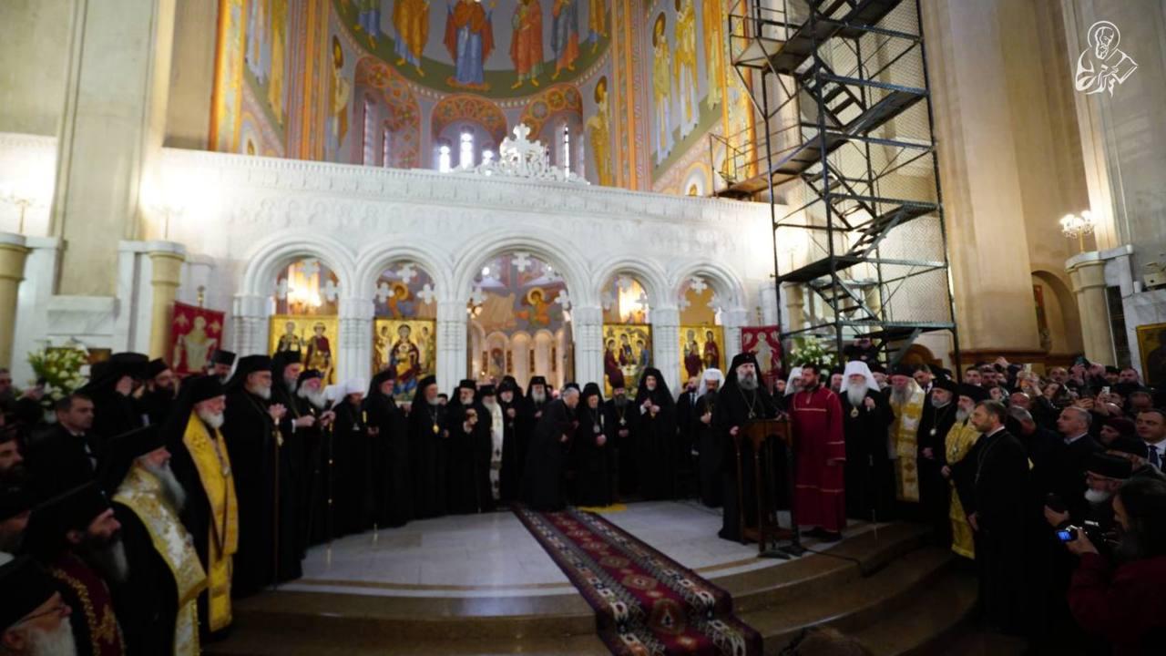 Сахрана Патријарха грузијског Илије II — директан пренос фото 21