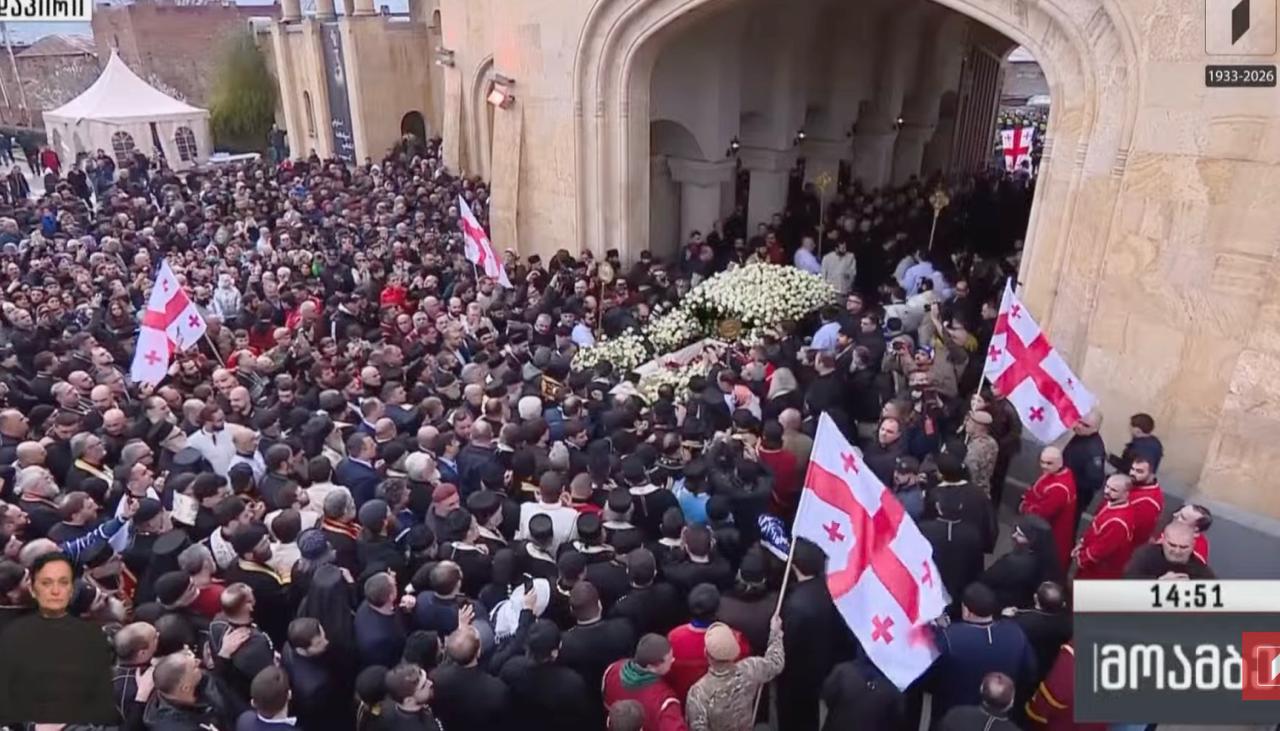 Сахрана Патријарха грузијског Илије II — директан пренос фото 14