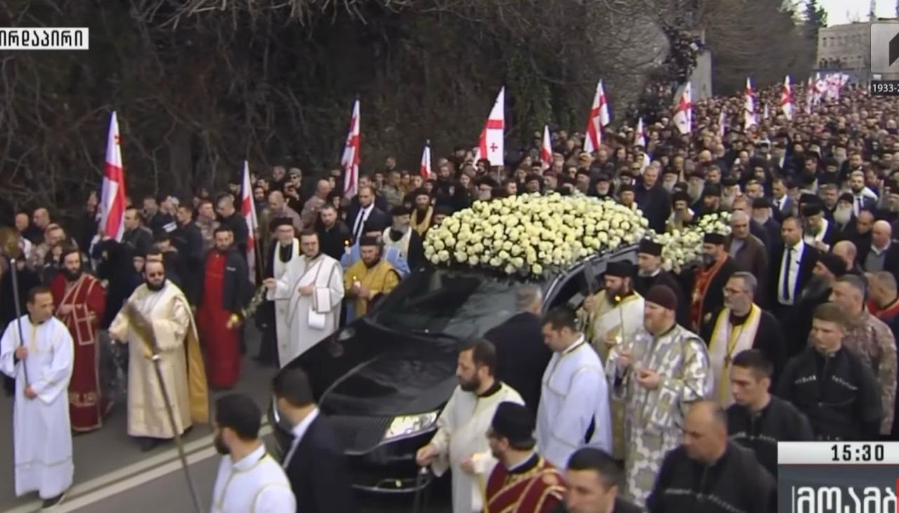 Сахрана Патријарха грузијског Илије II — директан пренос фото 12