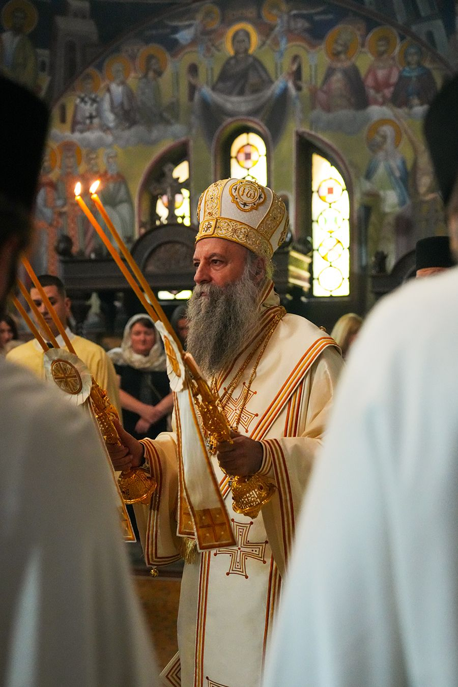 Патријарх на Илиндан служио у храму Светог арханђела Гаврила у Београду фото 1