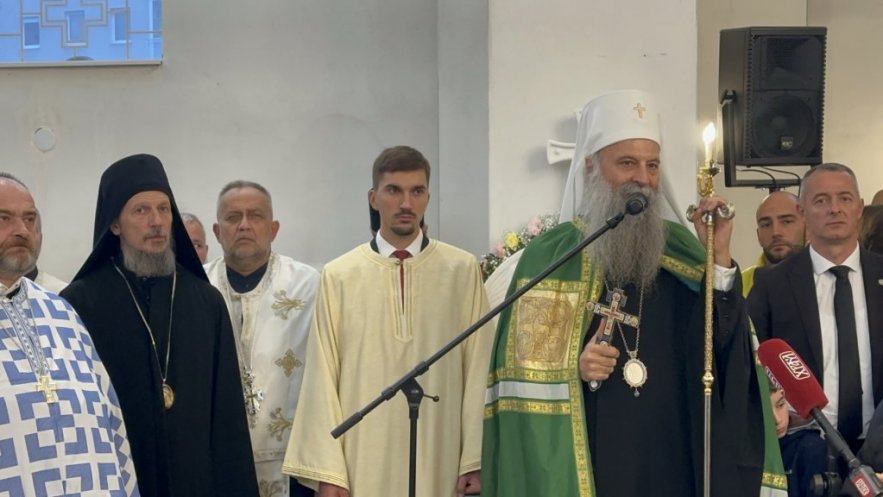 Патријарх Порфирије стигао на Пале уочи освећења храма - фото 3